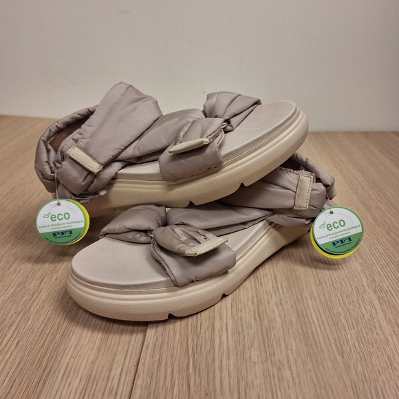 Paul Green Women's Sandals Textile Footbed Comfortable Leisure Plain Womens Shoe - Picture 2 of 8